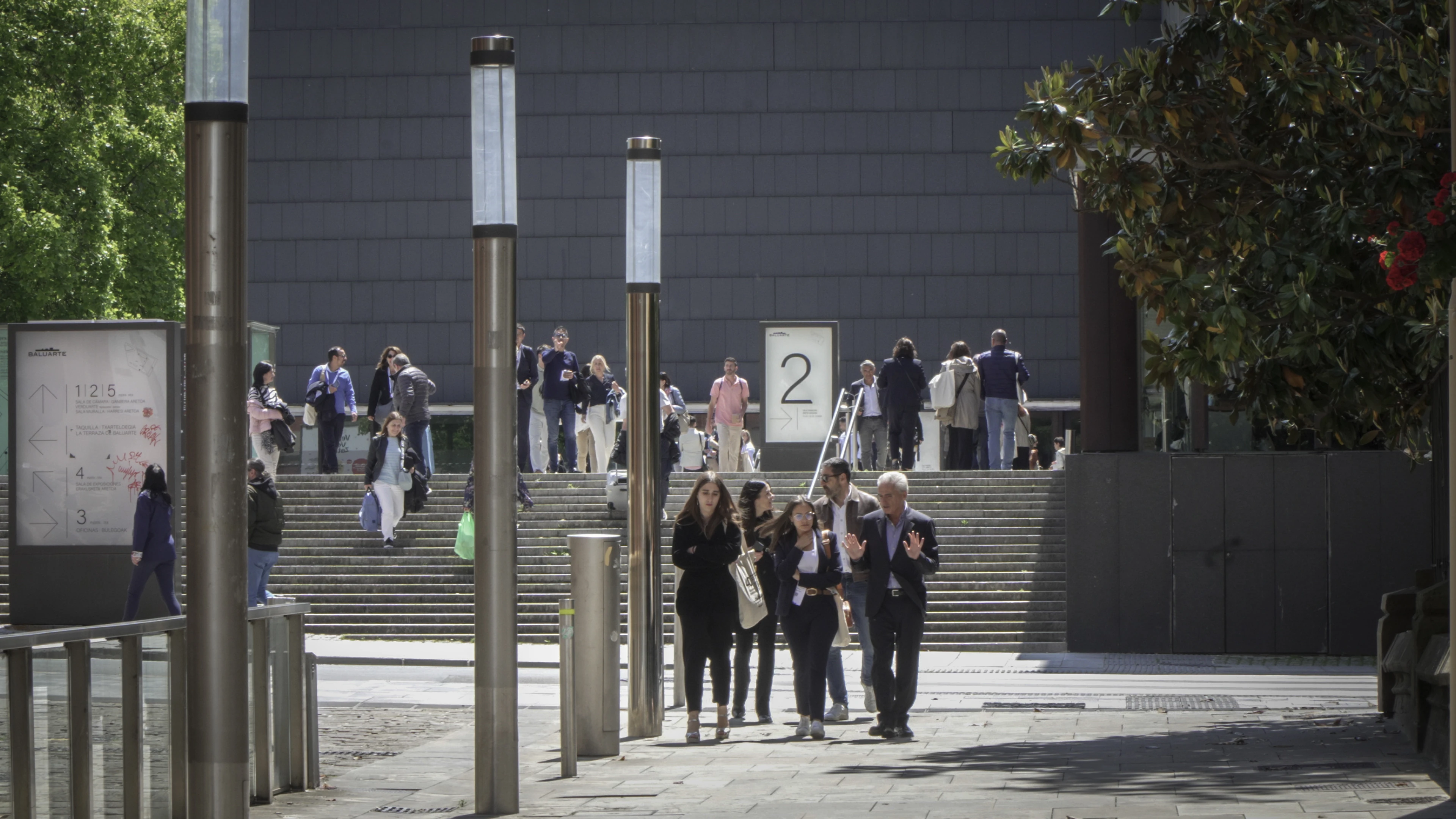 Baluarte foto aérea, organiza tu congreso en Pamplona