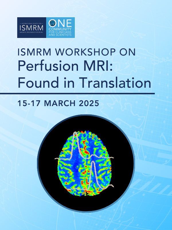 Taller de ISMRM sobre Resonancia magnética de perfusión