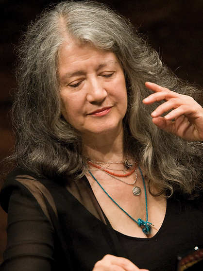 Martha Argerich y Pablo Galdo, piano